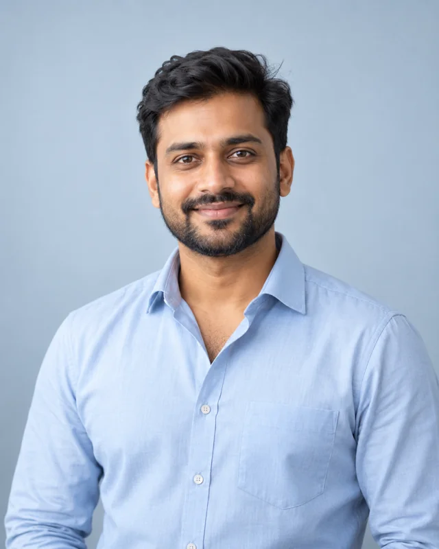 AI-generated portrait for fictional profile Rohan Sethi
